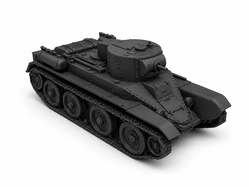 SSMODEL 1/700 KhBT-5 Soviet chemical tank Resin Model Kit TSS7000150