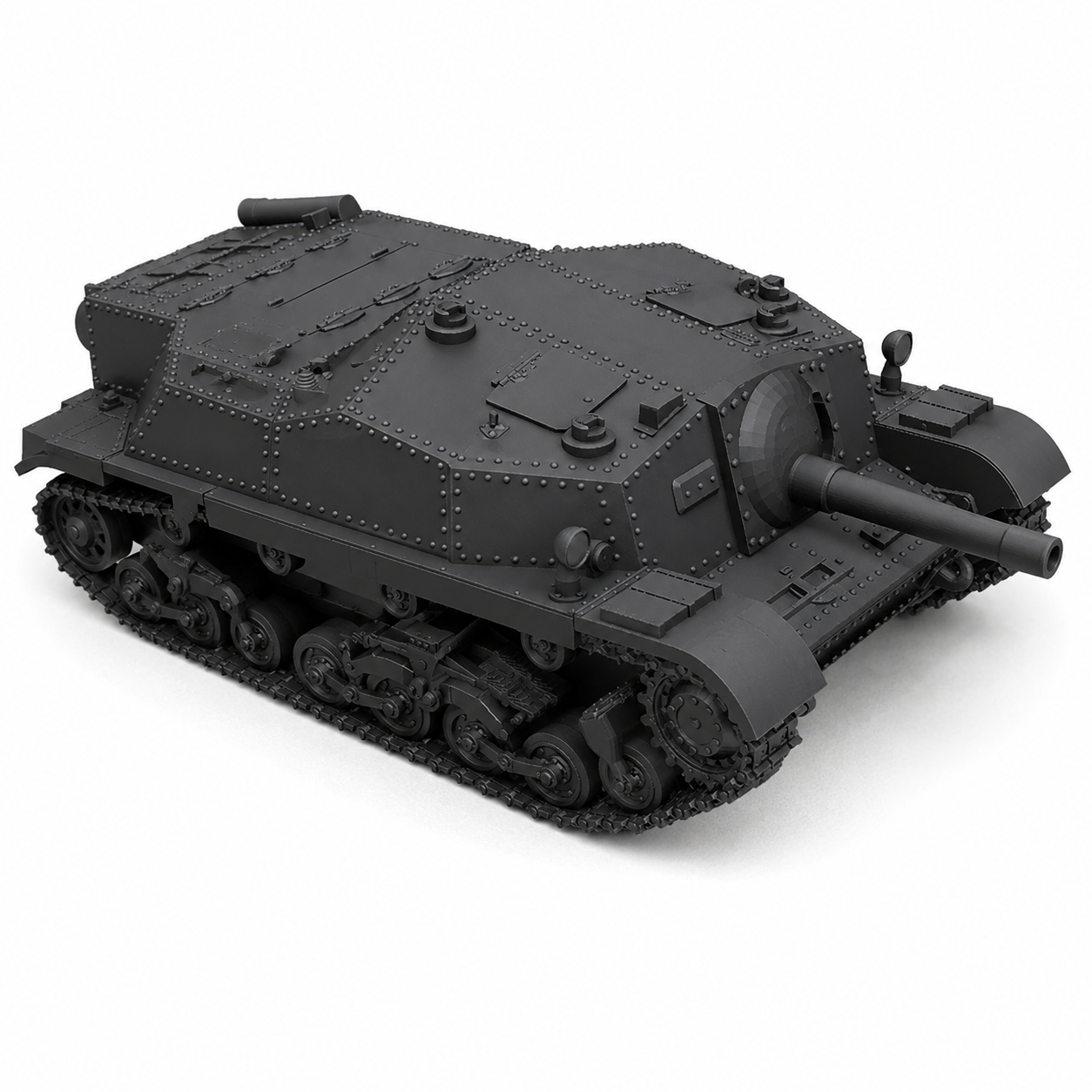 SSMODEL 1/350 44M Zrinyi I tank Resin Model Kit TSS3500192 — detail view 2