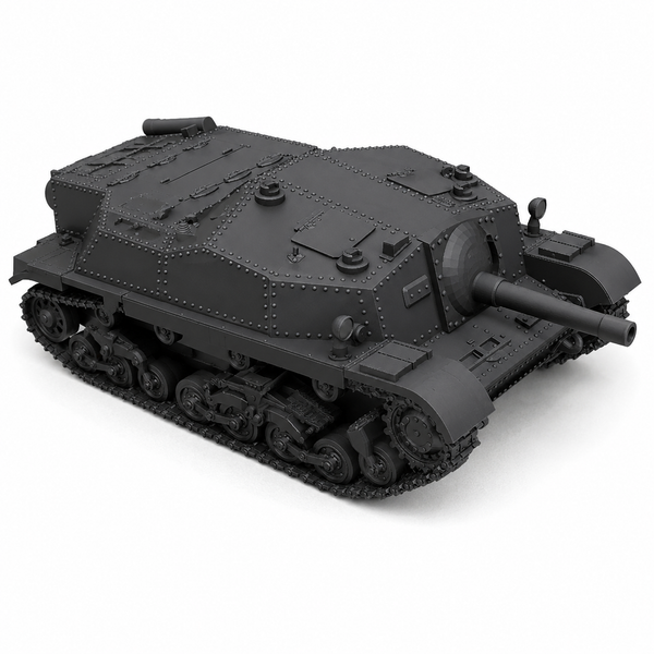 SSMODEL 1/350 44M Zrinyi I tank Resin Model Kit TSS3500192