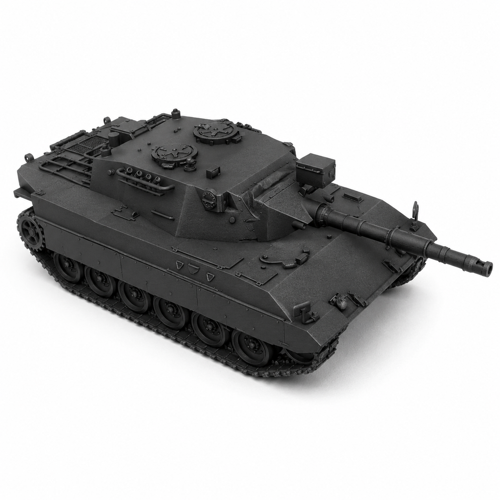 SSMODEL 1/350 Carro Leone Italian Experimental Tank Resin MODEL KIT TSS3500538