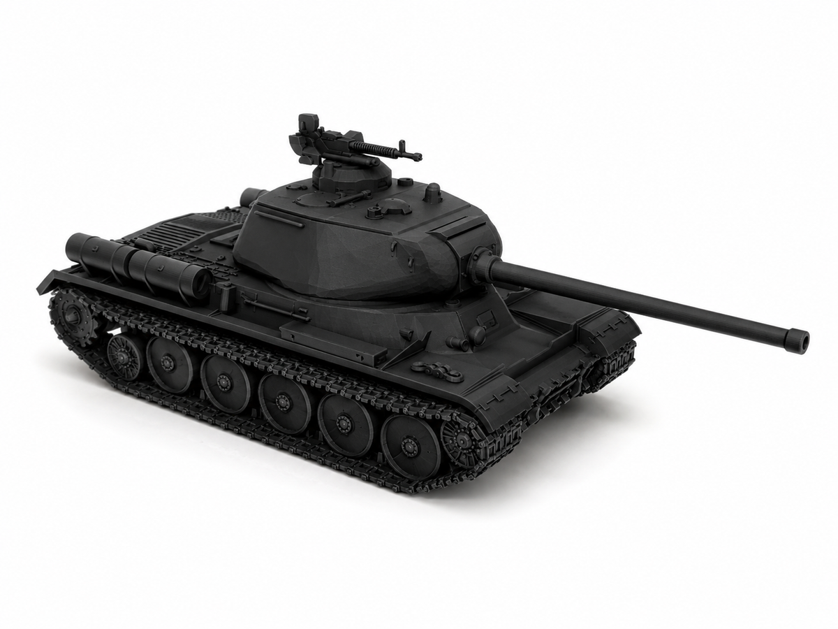 SSMODEL 1/160 Object 244 Tank Resin Model Kit TSS1600024 — detail view 2