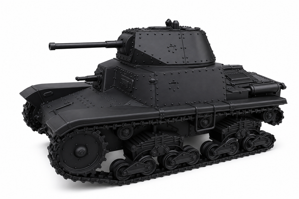 SSMODEL 1/56 Carro Armato P40 Tank Resin MODEL KIT TSS0560786