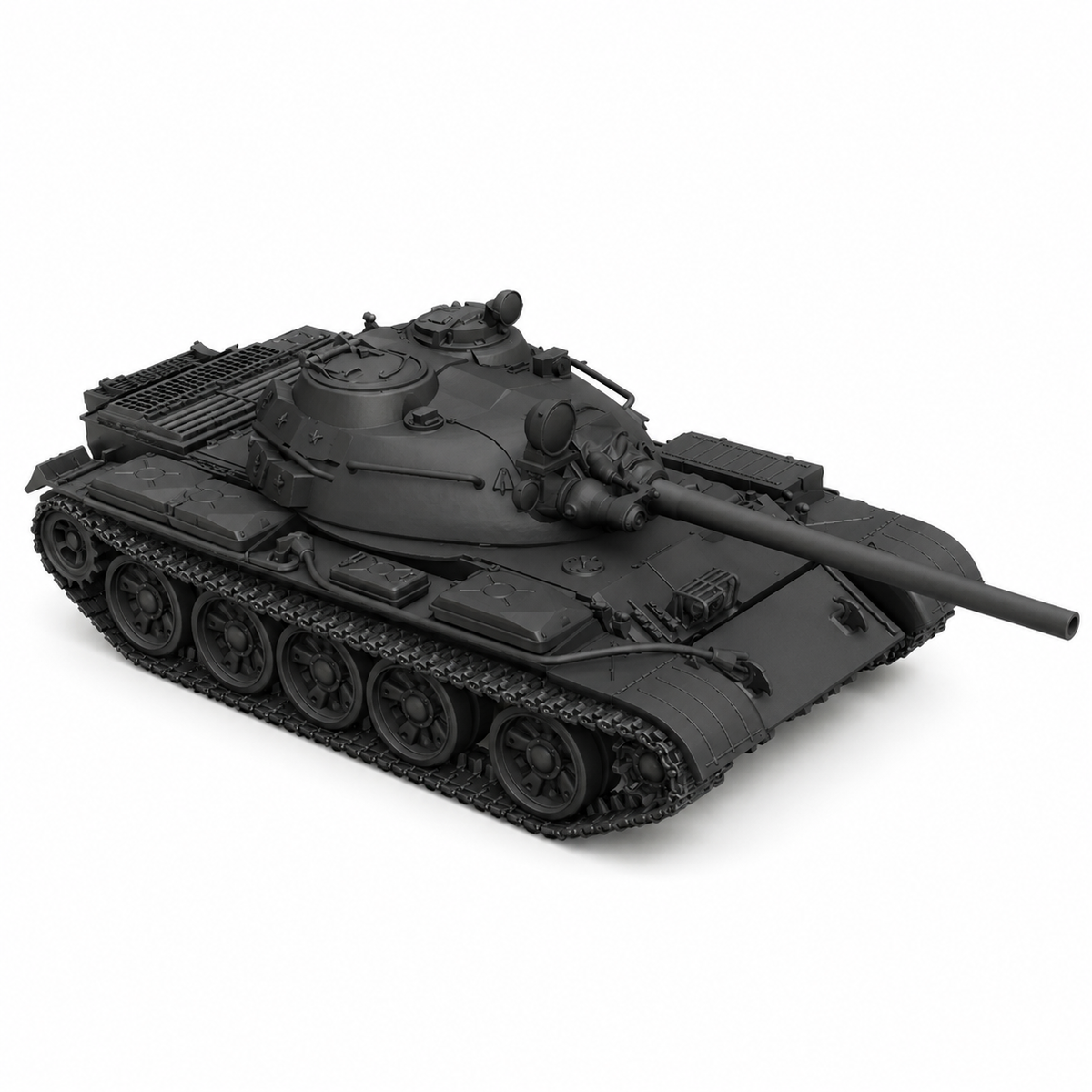 SSMODEL 1/76 TO-55 Soviet coldwar flamethrower tank Resin Model Kit TSS0760292 — detail view 2
