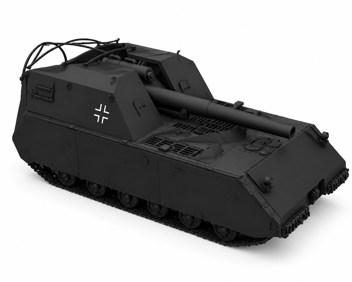 SSMODEL 1/144 G.W. Maus Concept Heavy AFV Armored Vehicle Model Kit TSS1440348