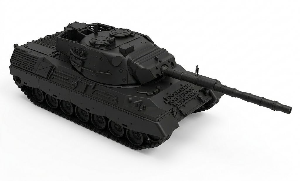 SSMODEL 1/350 Leopard 1A5 German coldwar MBT Resin Model Kit TSS3500542 — detail view 2