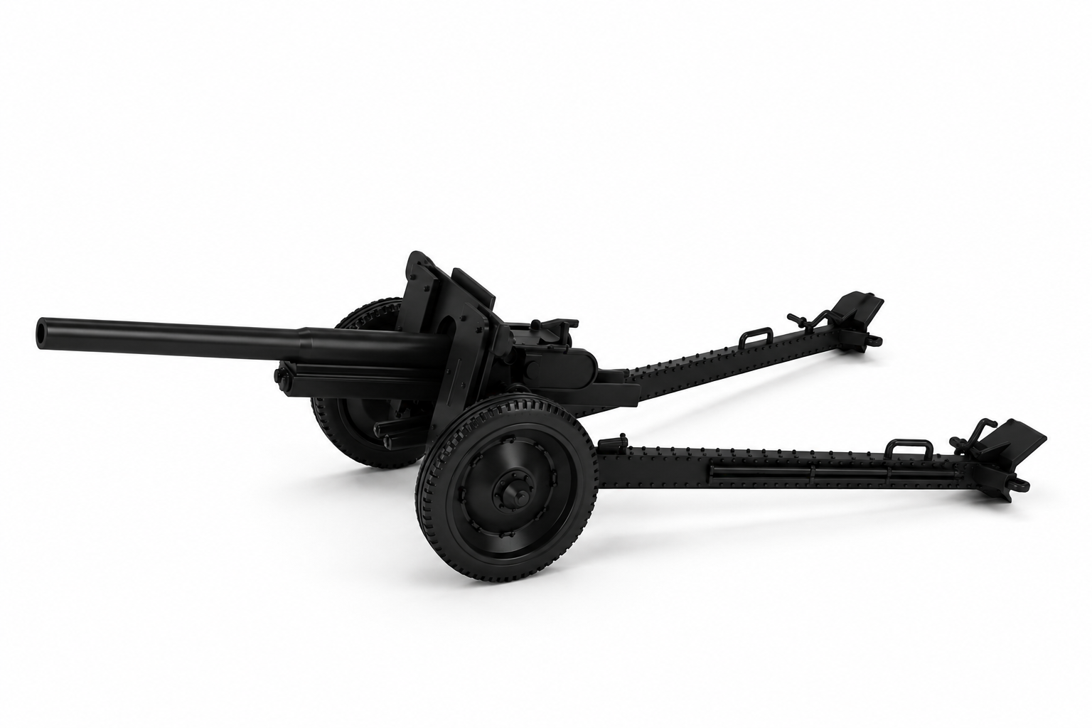 SSMODEL 1/200 Anti-tank 7.62cm PAK 36 Resin MODEL KIT TSS2001410 — scale model kit