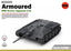 SSMODEL 1/56 WWII German Jagdpanzer E-25 Resin Model Kit TSS0561263