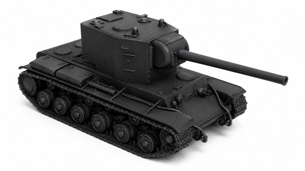 SSMODEL 1/700 KV-2 ZiS-6 Soviet experimental tank resin model kit TSS7000138