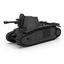 SSMODEL 1/144 10.5cm leFH18/3 Geschutzwagen B2 Tank Resin MODEL KIT TSS1440738
