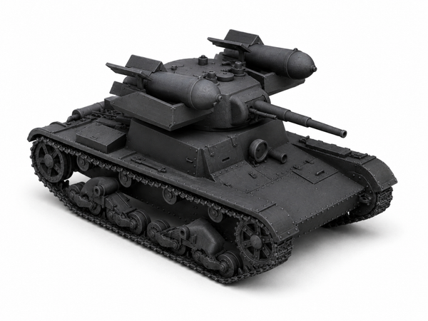 SSMODEL 1/350 RT-26 Soviet rocket tank Resin Model Kit TSS3500062