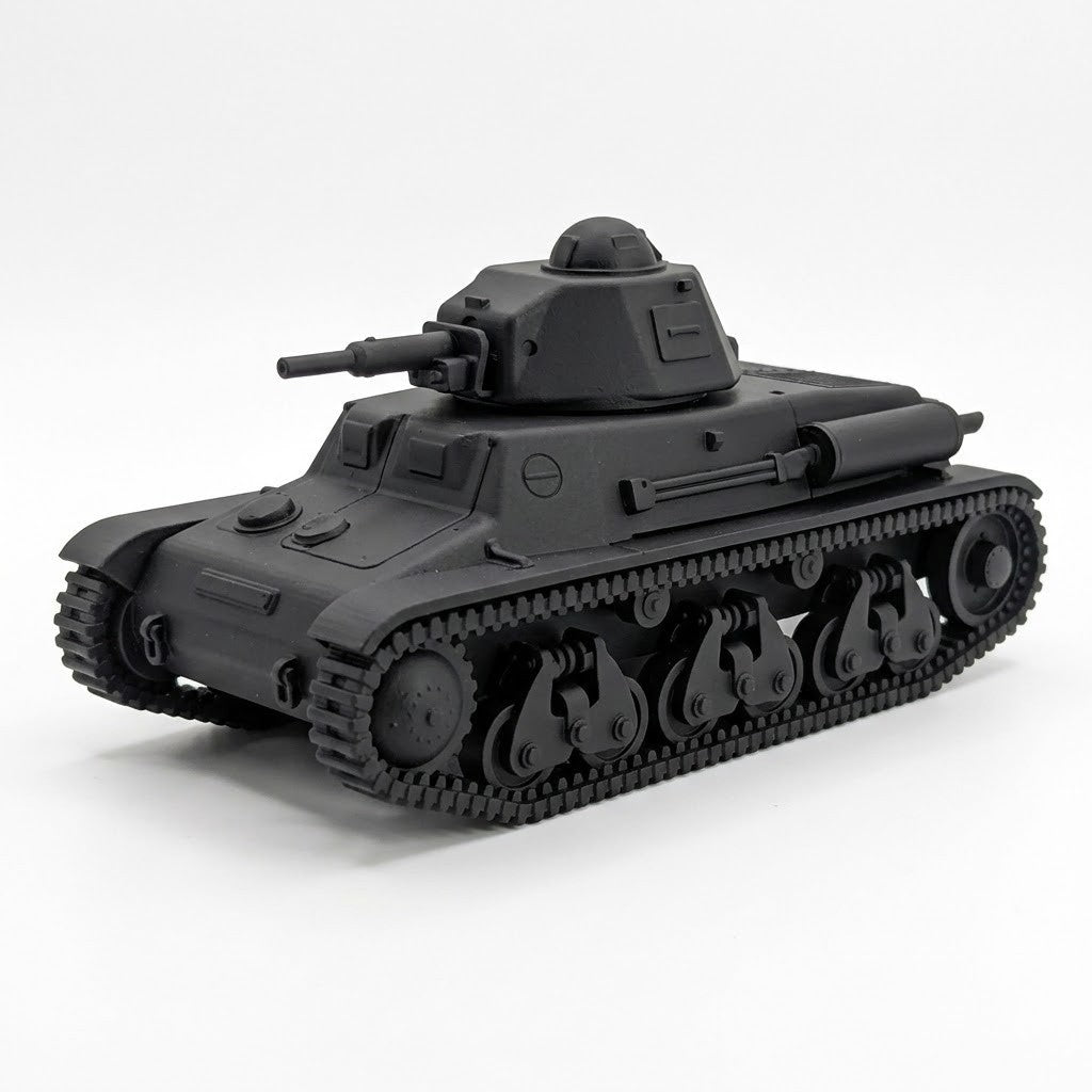 SSMODEL 1/100 WWII French Hotchkiss H39 Light Tank Resin Model Kit TSS1000851 — detail view 2