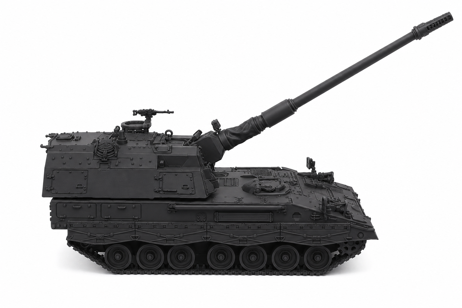 SSMODEL 1/144 PH2000 Panzerhaubitze 2000 Germany Tank Resin Model Kit TSS1440725 — scale model kit