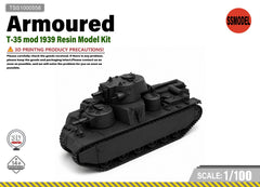 SSMODEL 1/100 T-35 mod 1939 Resin Model Kit TSS1000558