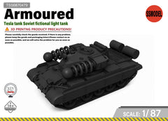 SSMODEL 1/87 Electric Concept Fictional Light AFV Scale Model Kit TSS0870479