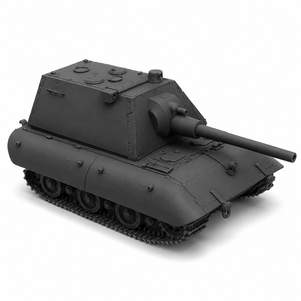SSMODEL 1/350 E-100 German superheavy tank Resin MODEL KIT TSS3500508