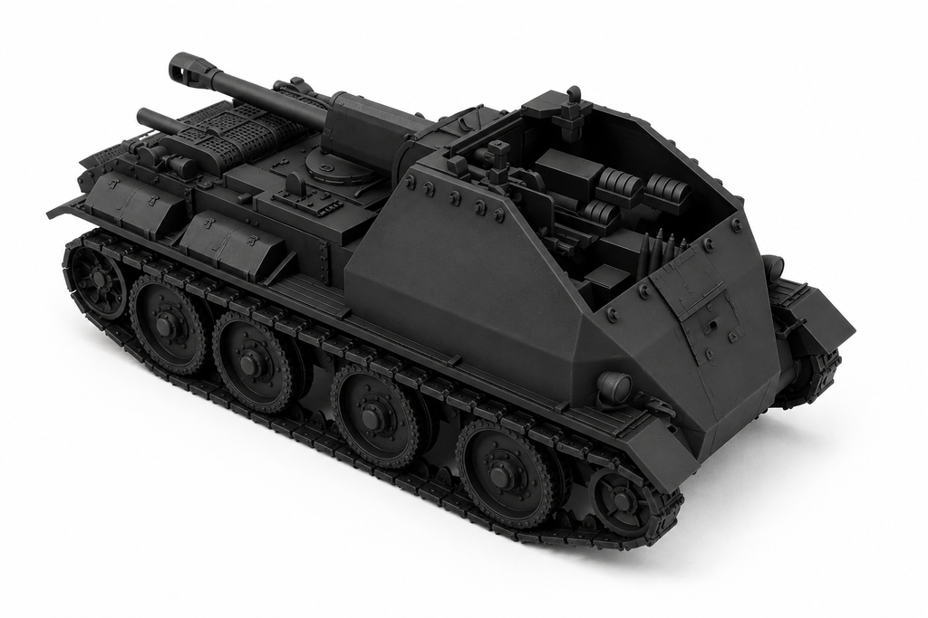 SSMODEL 1/350 SU-7 Soviet fictional propelled tank resin model kit TSS3500486