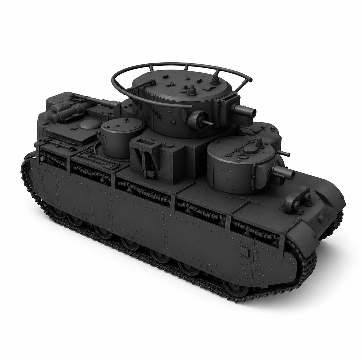 SSMODEL 1/64 T-35 Tank Resin MODEL KIT TSS0640521 — detail view 2