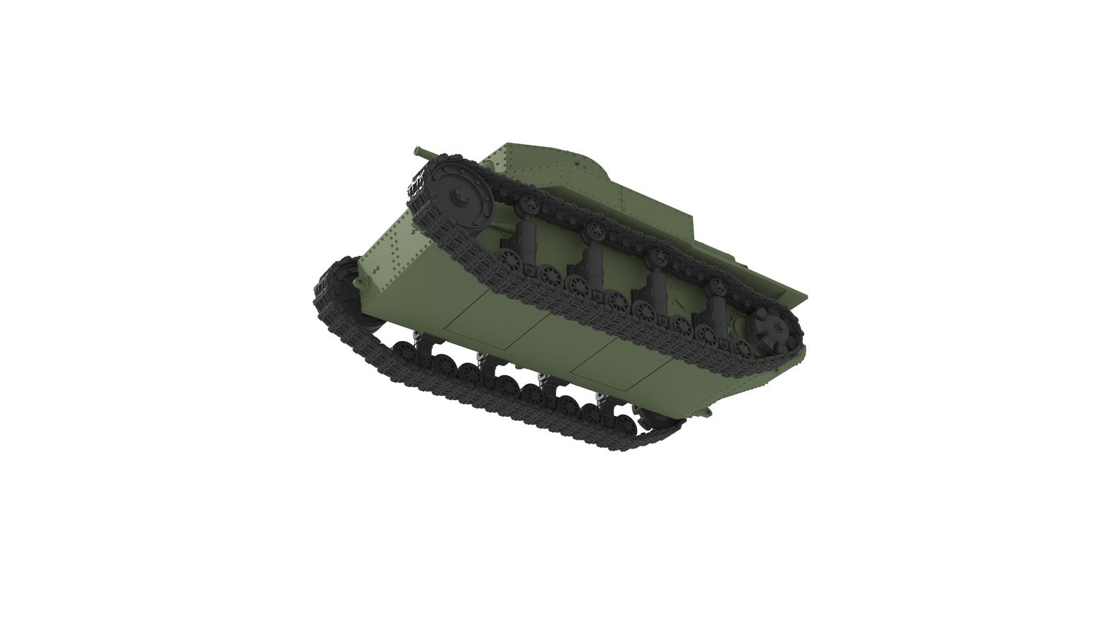 SSMODEL 1/350 T-24 Soviet Interwar Medium Tank Resin MODEL KIT TSS3500007 — detail view 8