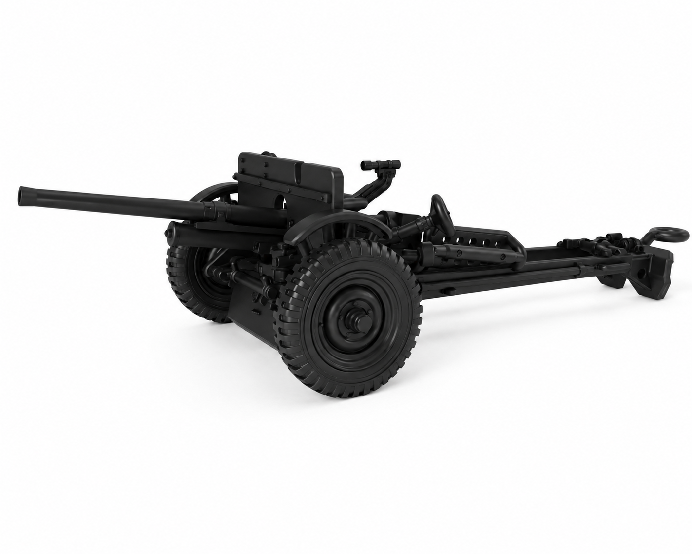 SSMODEL 1/200 Cannon 37mm M3A1 AT Resin MODEL KIT TSS2001415 — scale model kit