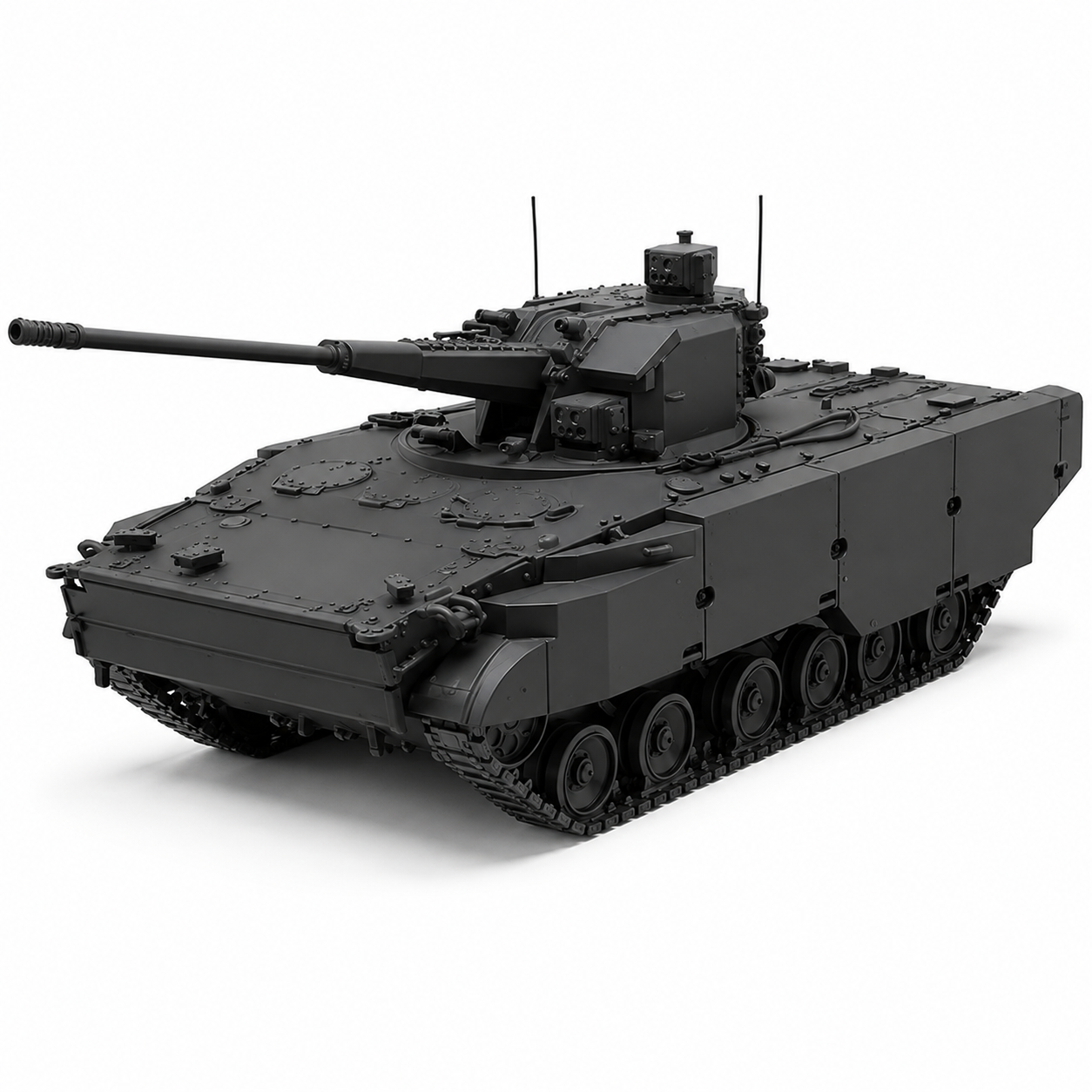 SSMODEL 1/56 Derivatsiya - PVO (2S38) russia Tank Resin Model Kit TSS0560720 — detail view 2