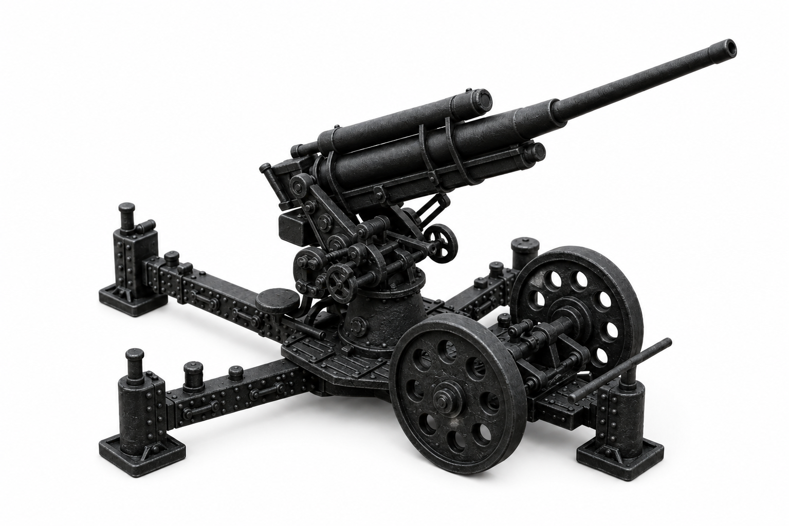 SSMODEL 1/700 76mm M1931 3-K Air Defense Tank Resin MODEL KIT TSS7000011 — detail view 2