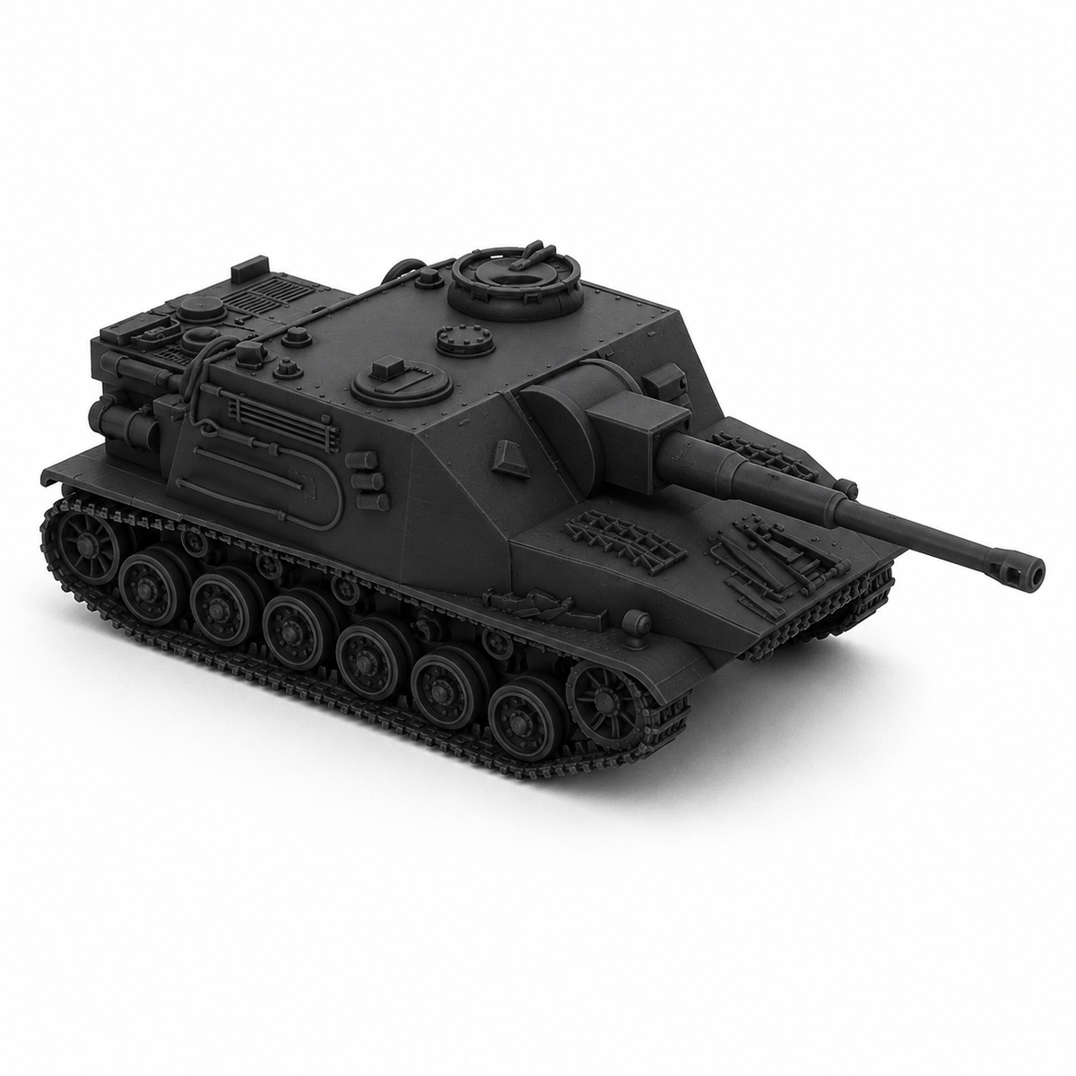 SSMODEL 1/144 VK 2.02 "Veilchen" 2S2 "Fialka" German Resin Model Kit TSS1440425 — detail view 2