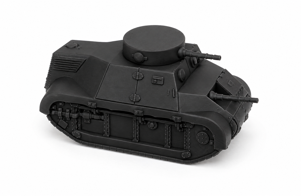 SSMODEL 1/32 1/35 1/48 1/64 Trubia Naval Spanish Civil War Tank  MODEL TSS0628