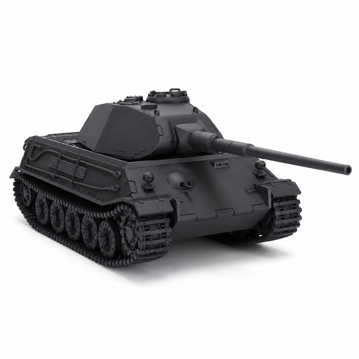 SSMODEL 1/56 Tiger II - VK 45.02 P Tank Resin Model Kit TSS0560912 — scale model kit