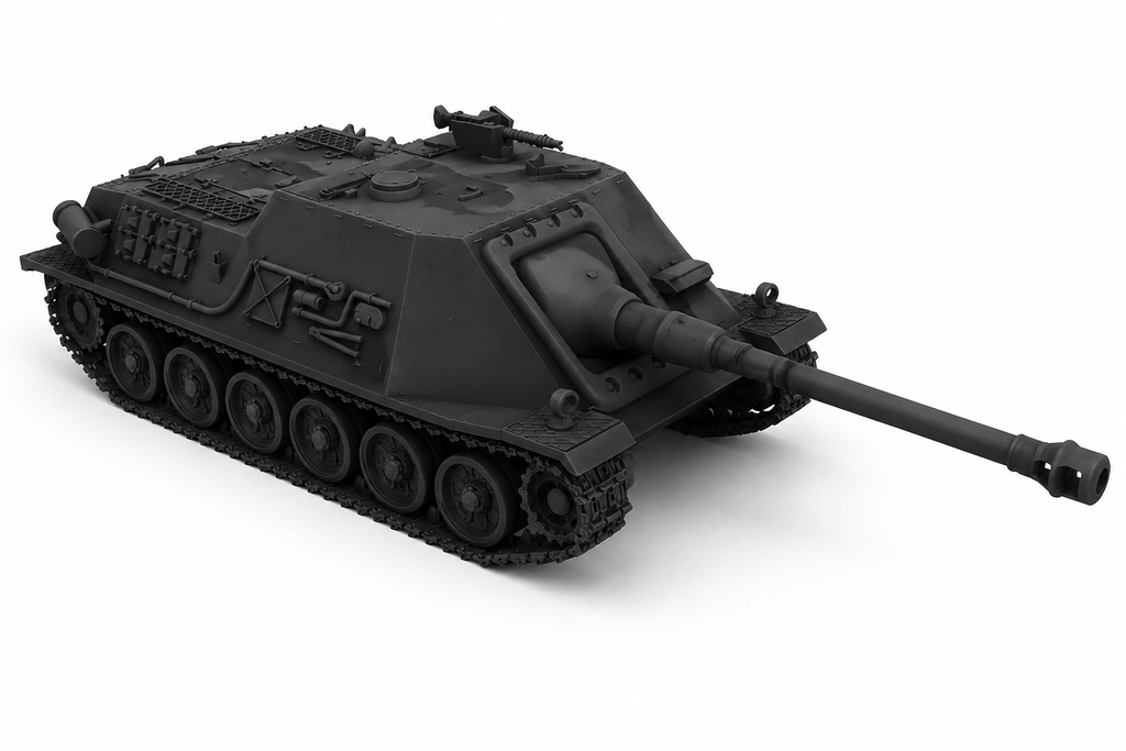 SSMODEL 1/700 Škoda T-25 German fictional tank resin model kit TSS7000530