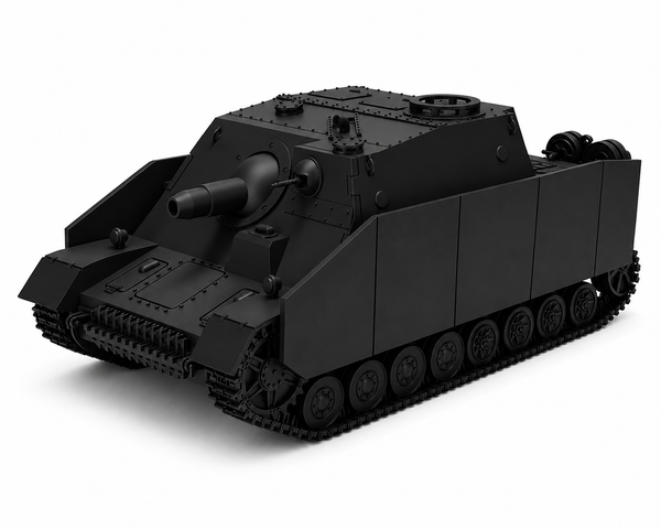 SSMODEL 1/56 Sturmpanzer IV Brummbar ZIMMERIT option Resin MODEL KIT TSS0560965