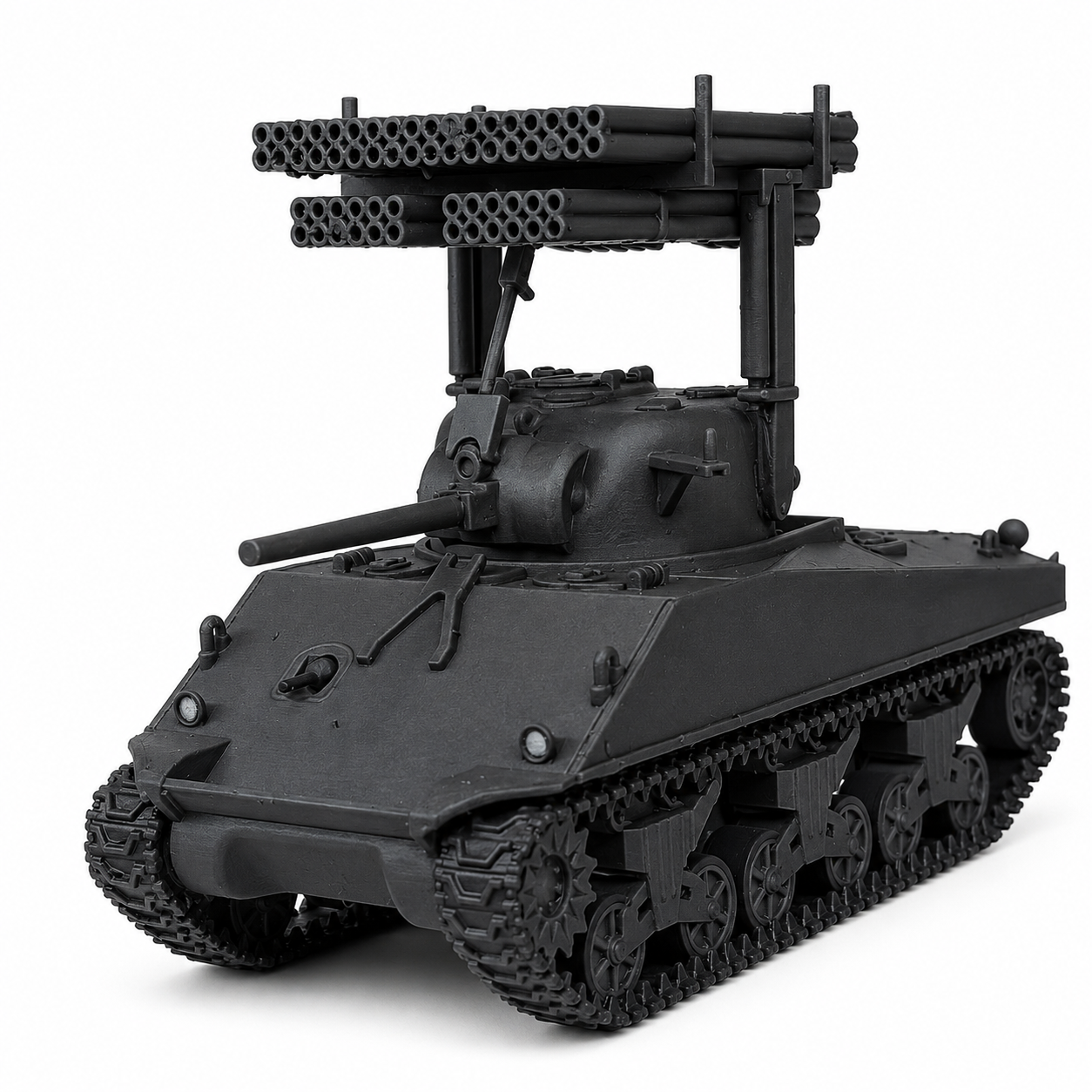 SSMODEL 1/56 T34 Sherman Rocket Launcher Resin MODEL KIT TSS0561534 — scale model kit