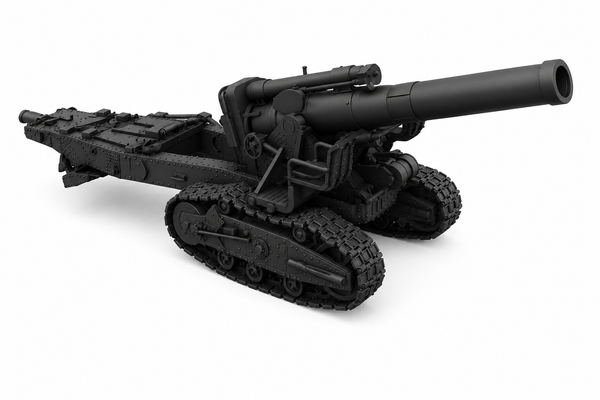 SSMODEL 1/700 280mm M1939 Br-5 Heavy Mortar Tank Resin MODEL KIT TSS7000010