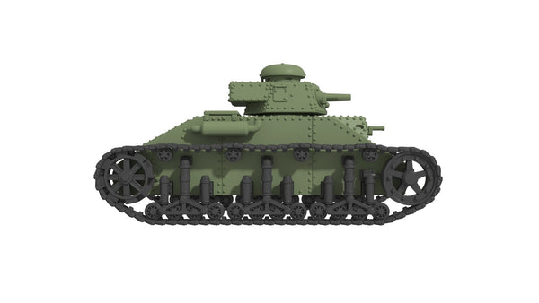 SSMODEL 1/350 T-19 Experimental Interwar Light Tank Resin MODEL KIT TSS3500006