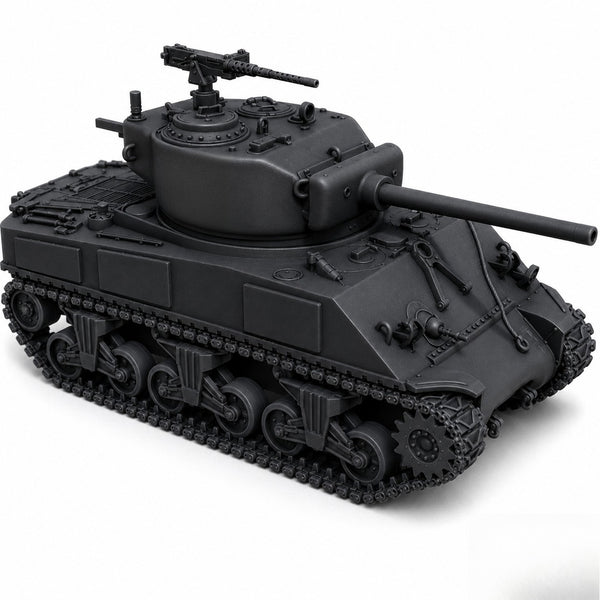 SSMODEL 1/64 M4A2 (76)W US WWII medium Tank Resin MODEL KIT TSS0640210