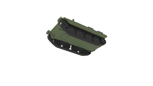 SSMODEL 1/350 Vollkettenaufklarer 38(t) Katzchen tank Resin Model Kit TSS3500188