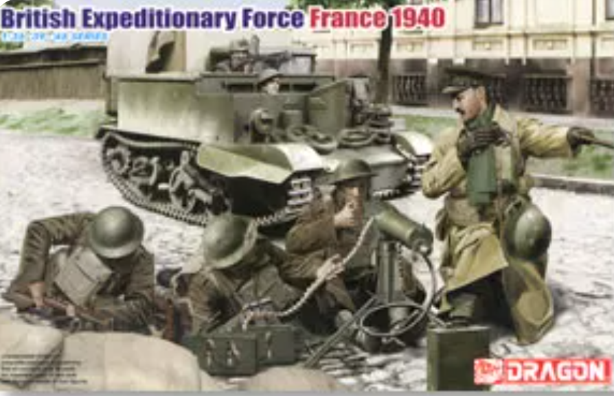 DRAGON 6552 1/35 scale British Expeditionary Force France 1940