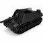 SSMODEL 1/56 PVKV m/43 Pansarvarnskanonvagn m43 Tank Resin Model Kit TSS0560914