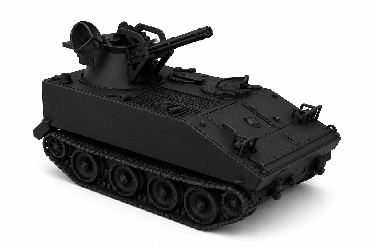 SSMODEL 1/144 M114 VASD Fictional Mobile AFV Mini Display Model Kit TSS1440398