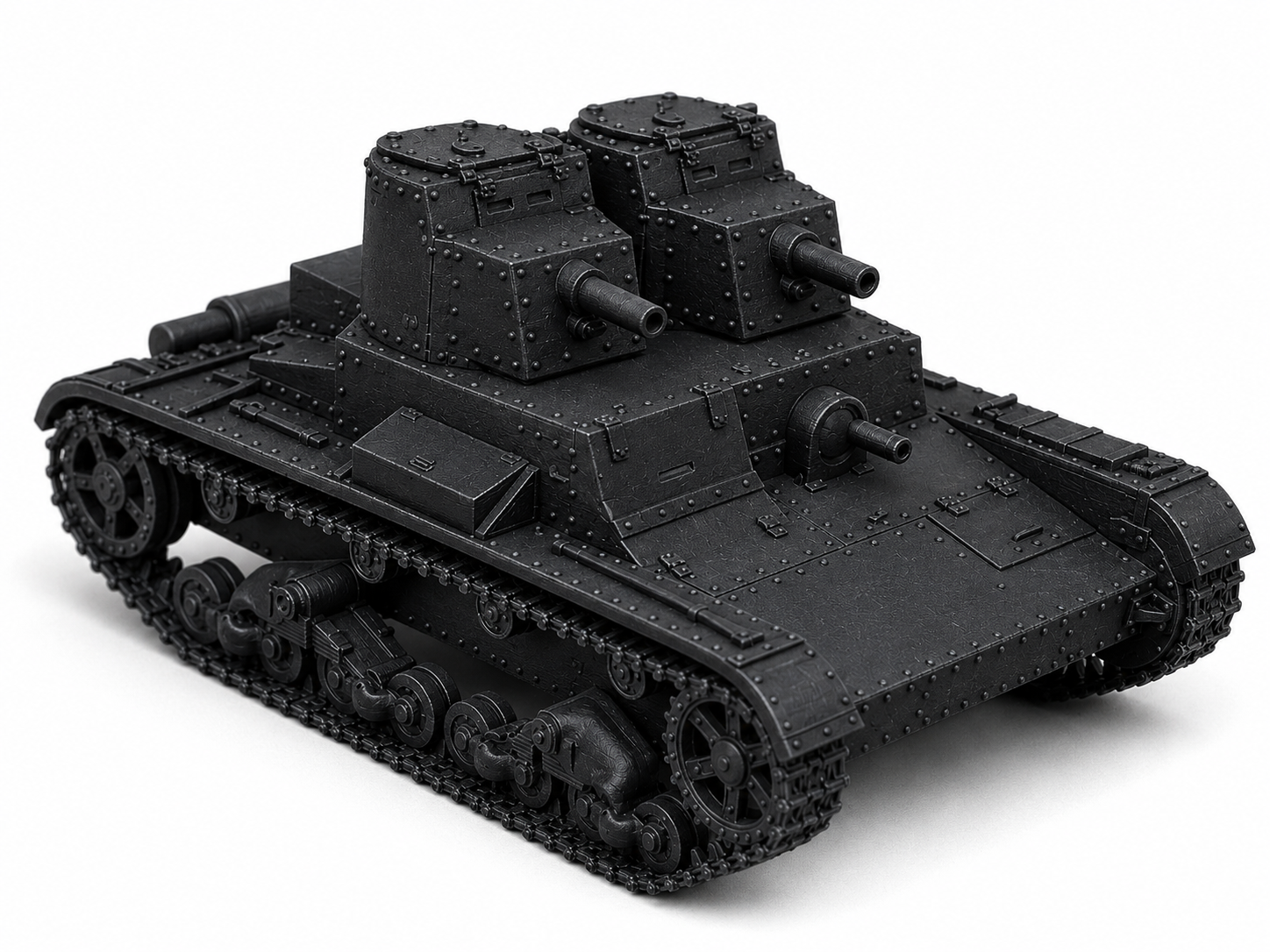 SSMODEL 1/350 T-26 mod. 1931 tank Resin Model Kit TSS3500088 — detail view 2