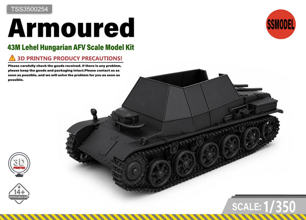 SSMODEL 1/350 43M Lehel tank Resin Model Kit TSS3500254