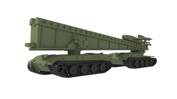 SSMODEL 1/350 V-1 auf E-100 Ausf.B German missile resin model kit TSS3500332