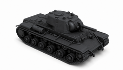 SSMODEL 1/120 KV-8 Soviet Flamethrower Tank Resin Model Kit TSS1200130