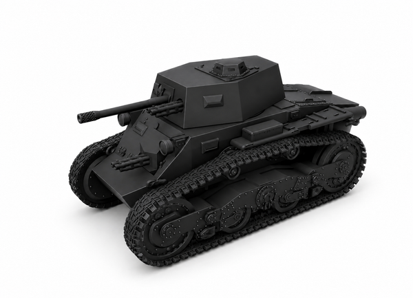 SSMODEL 1/350 Straussler V-4 tank Resin Model Kit TSS3500252