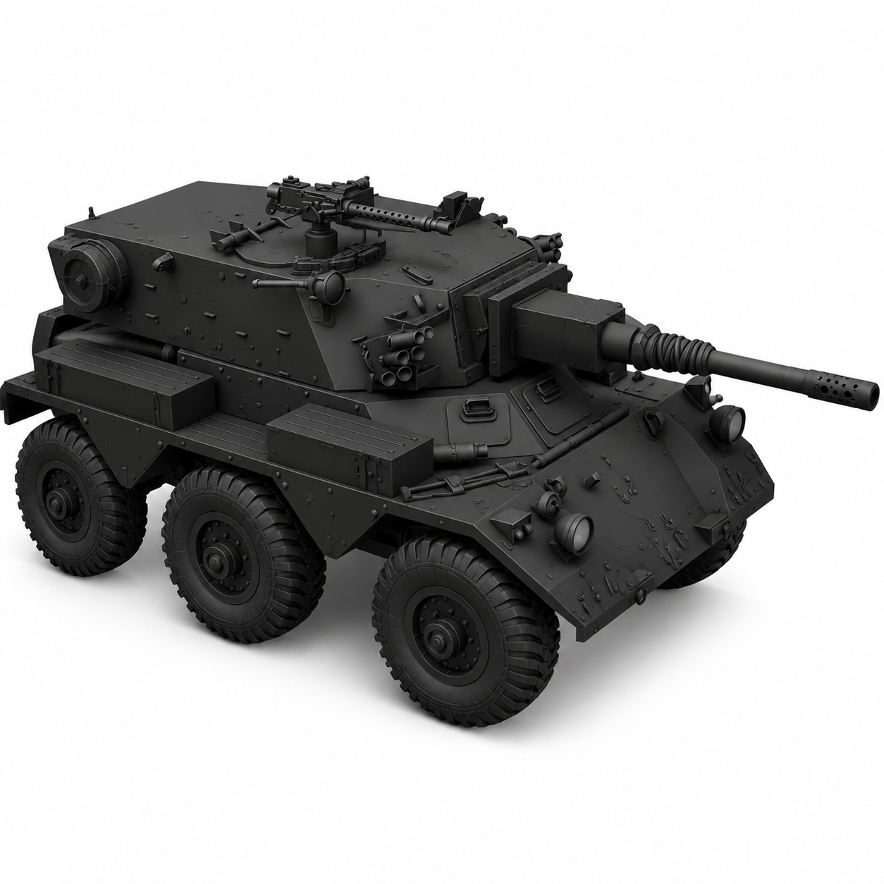 SSMODEL 1/350 Saladin UK Experimental AC Tank Resin MODEL KIT TSS3500247 — detail view 2