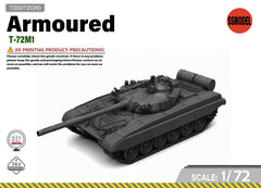 SSMODEL 1/72 T-72M1 Tank Resin Model Kit TSS0720390