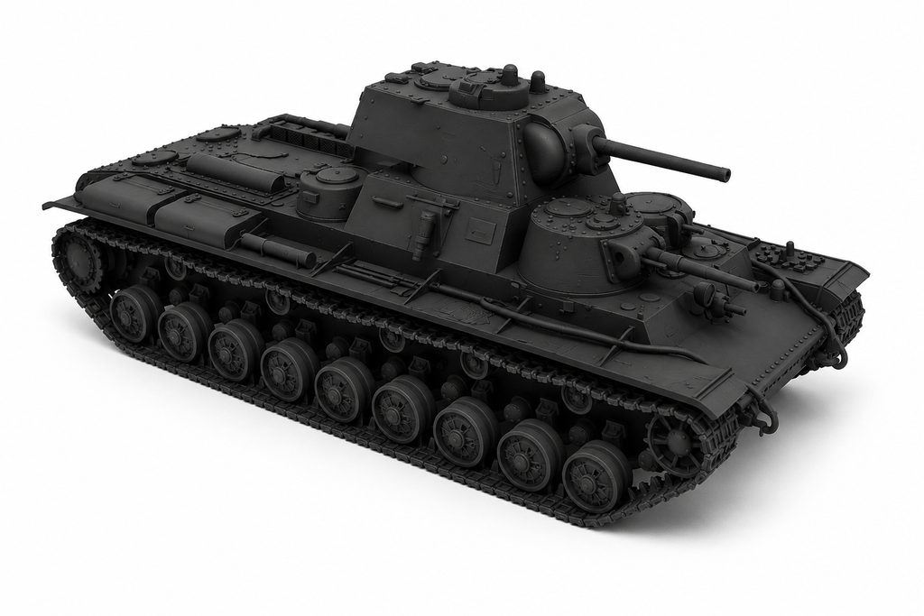 SSMODEL 1/350 KV-35 Soviet fictional superheavy tank resin model kit TSS3500490
