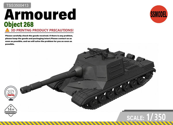 SSMODEL 1/350 Object 268 Resin MODEL KIT TSS3500413