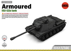 SSMODEL 1/144 ISU-122S Concept AFV Armored Vehicle Scale Model Kit TSS1440032