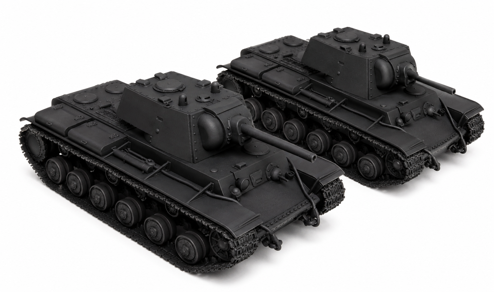 SSMODEL model kit 1/144 KV-1 (early LKZ) Soviet heavy tank TSS1440141
