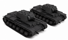 SSMODEL model kit 1/144 KV-1 (early LKZ) Soviet heavy tank TSS1440141